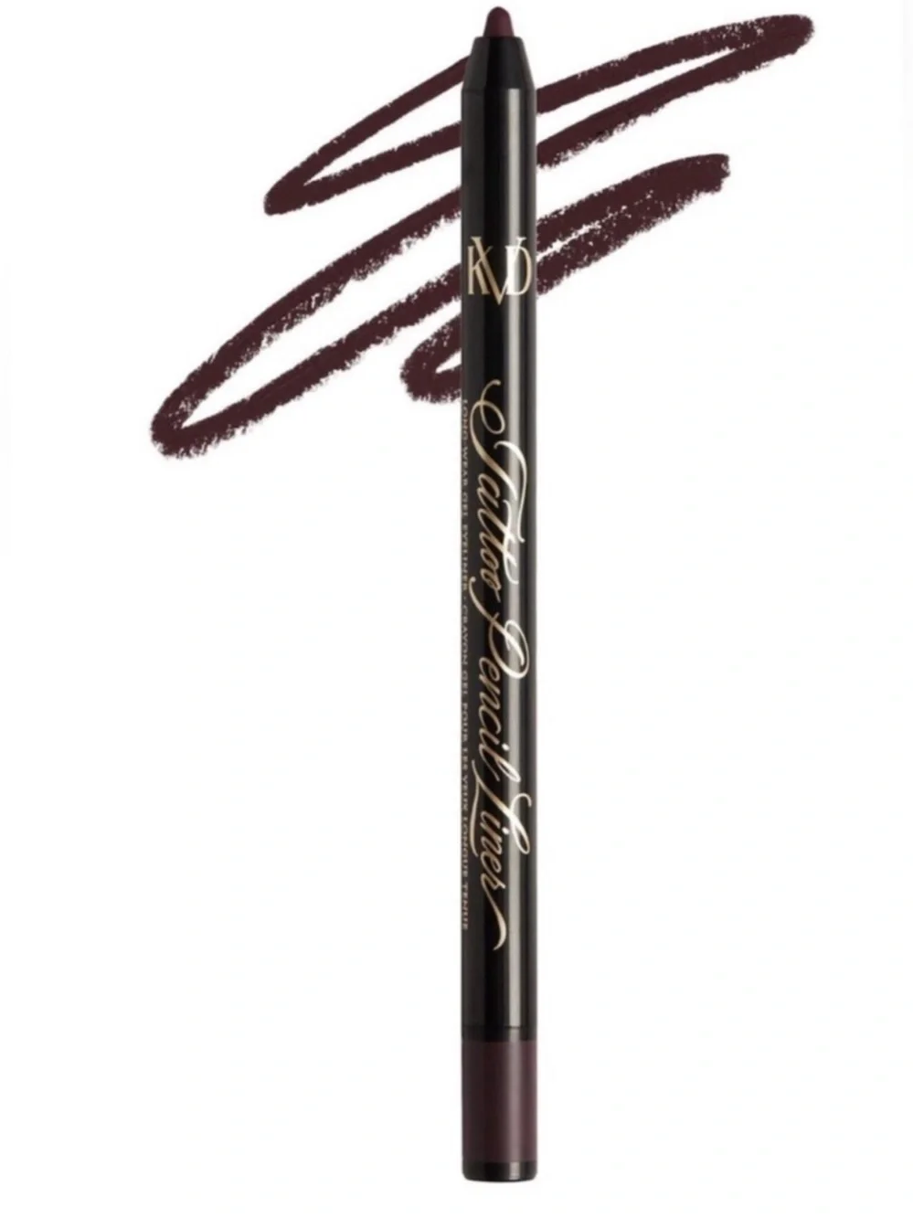 KVD Violet Hematite Tattoo Pencil Liner Long Wear Gel Eyeliner